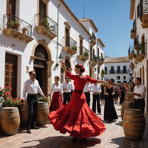 Comment organiser des vacances en Andalousie avec des cours de danse flamenco et des visites de bodegas?